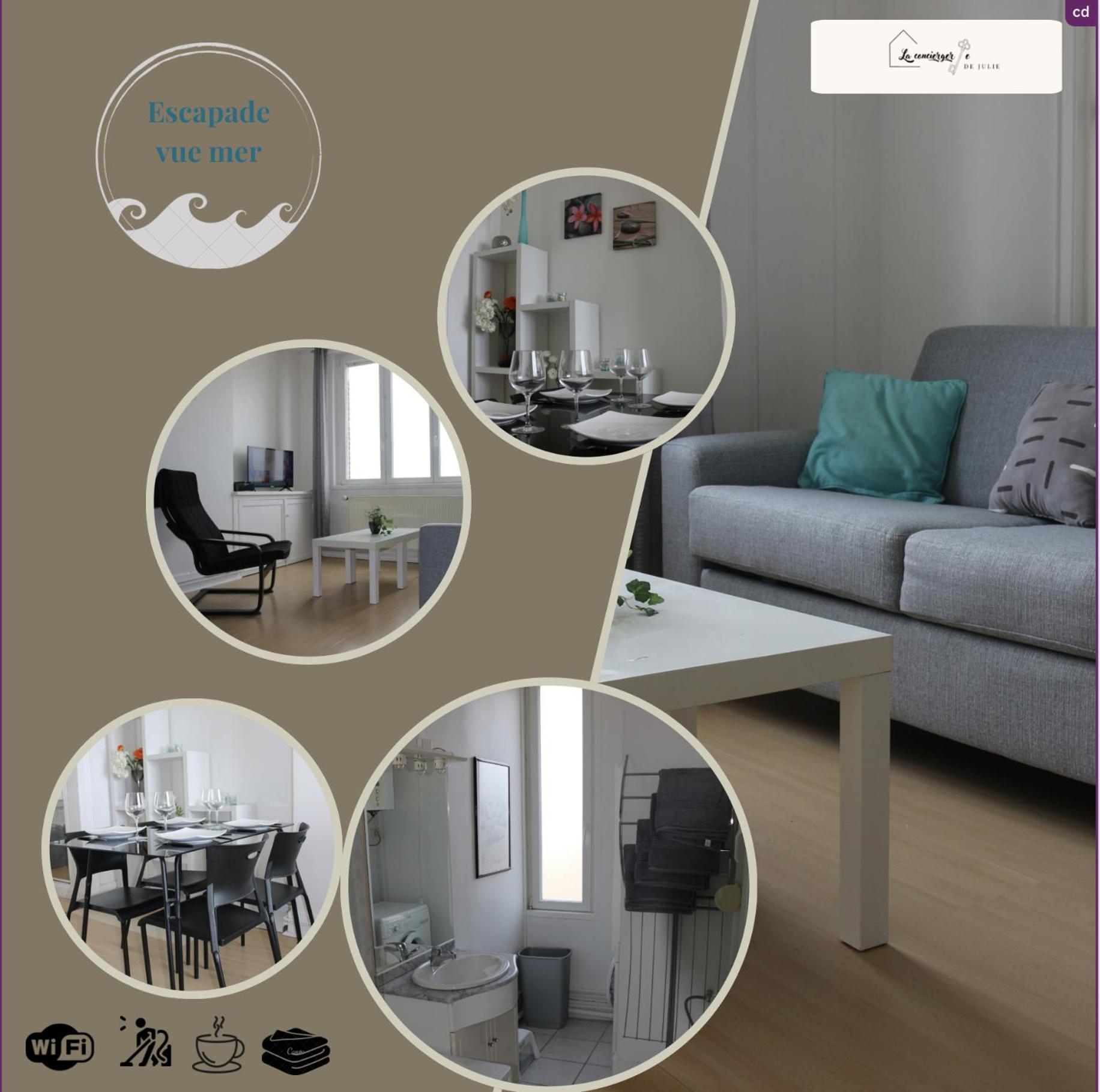 Escapade Vue Mer 됭케르크 외부 사진